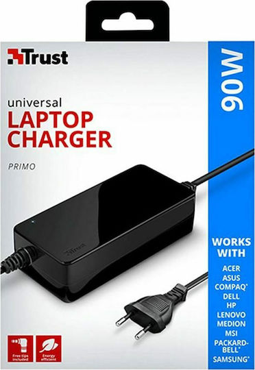 Trust Primo Universal Laptop-Ladegerät 90W 19V