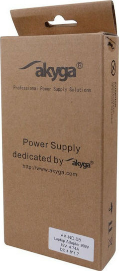 Akyga Laptop Charger 90W 19.0V 4.74A for HP without Power Cord