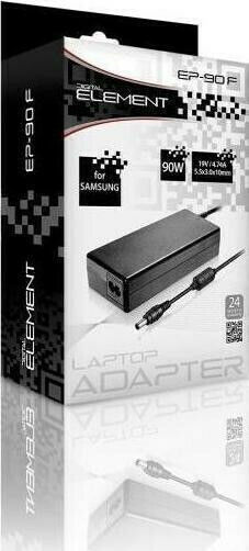 Power On Φορτιστής Laptop 90W 19V 4.74A για Samsung χωρίς Καλώδιο Τροφοδοσίας