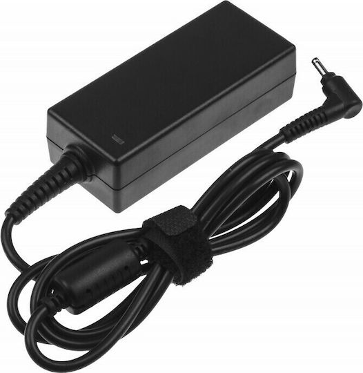 Green Cell Φορτιστής Laptop 45W 19V 2.37A για Asus με Αποσπώμενο Καλώδιο Τροφοδοσίας