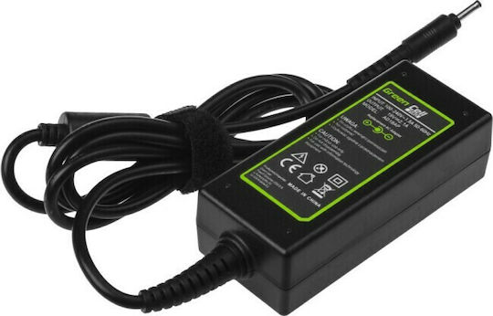 Green Cell Φορτιστής Laptop 40W 19V 2.1A για Samsung χωρίς Καλώδιο Τροφοδοσίας