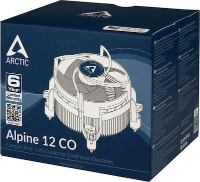Arctic Alpine 12 CO CPU Kühlung für Socket 115x Schwarz