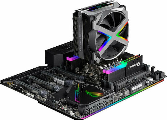 Deepcool Fryzen CPU Kühlung für Socket AM4 / TR4 mit RGB Beleuchtung Silber