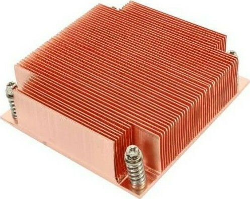 Inter-Tech K129 Παθητική Ψύκτρα Επεξεργαστή για Socket 115x Πορτοκαλί