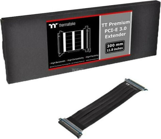 Thermaltake PCI-E 3.0 Extender 300mm Καλώδιο Riser PCIe για GPU