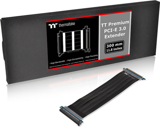 Thermaltake PCI-E 3.0 Extender 300mm Καλώδιο Riser PCIe για GPU