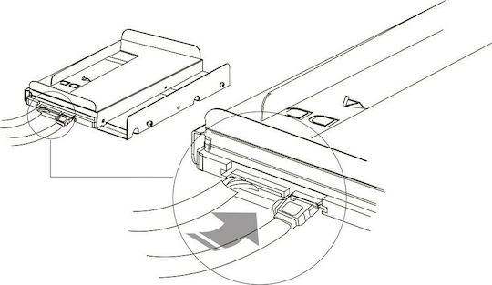 Fantec QB-Bracket Βάση Στήριξης Δίσκου HDD/SSD