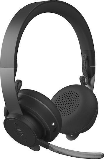 Logitech MSFT Zone Ασύρματα On Ear Multimedia Ακουστικά με μικροφωνο και σύνδεση Bluetooth / USB