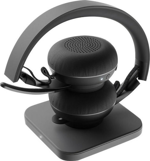 Logitech MSFT Zone Ασύρματα On Ear Multimedia Ακουστικά με μικροφωνο και σύνδεση Bluetooth / USB