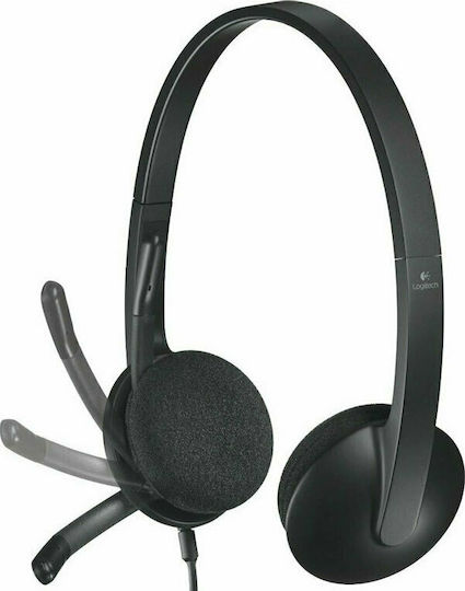 Logitech H340 On Ear Multimedia Headphone with Microphone USB-A
