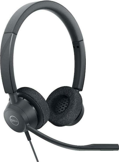 Dell WH3022 Pro Stereo Headset On Ear Multimedia Ακουστικά με μικροφωνο και σύνδεση USB-A