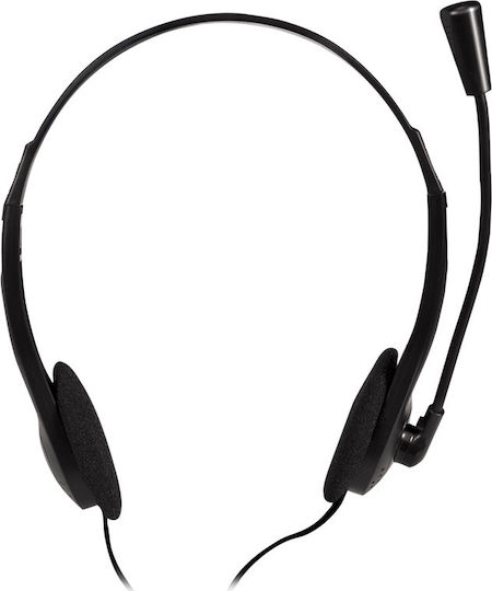 HS0052 On Ear Multimedia Headset with Microphone and 3.5mm Jack Connection