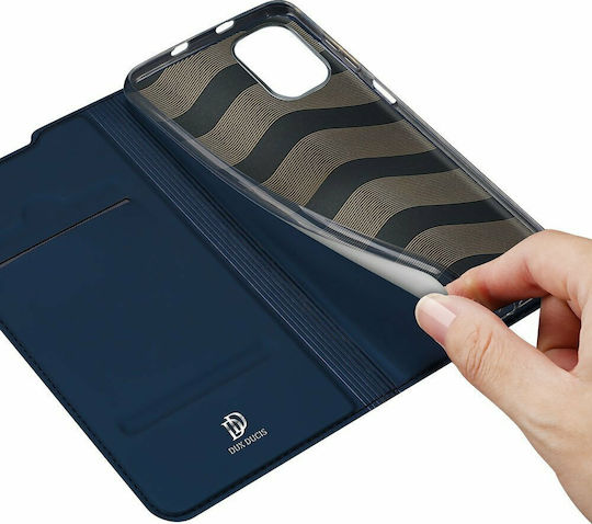 Dux Ducis Skin Pro Book Synthetic Blue (Poco F3 / Mi 11i)