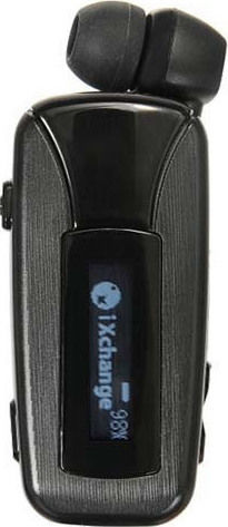 iXchange UA51 Pro In-ear Bluetooth Handsfree Ακουστικό Πέτου Μαύρο