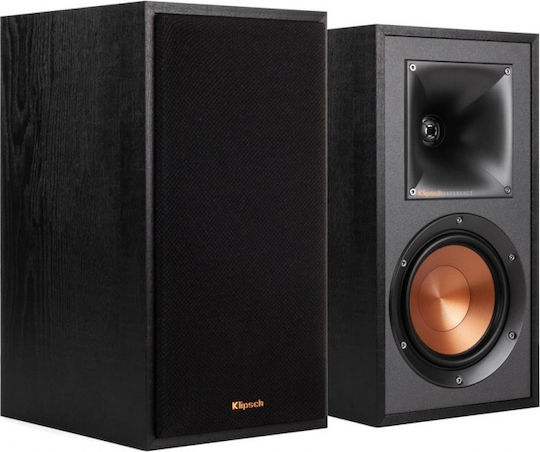 Klipsch R-51M R-51M Ζεύγος Ηχείων Hi-Fi Βιβλιοθήκης 85W 2 Δρόμων Π17.8xΒ21.5xΥ33.8εκ. Μαύρο