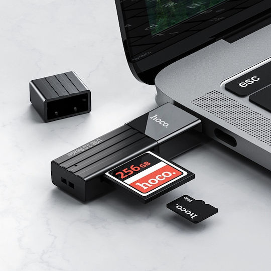 Hoco HB20 Mindful Card Reader USB 3.0 για microSD
