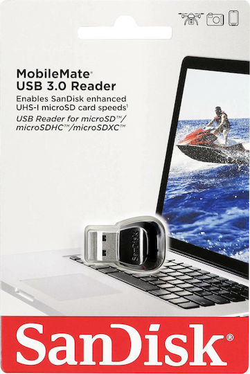 Sandisk MobileMate Card Reader USB 3.0 για microSD
