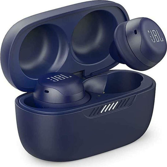 JBL Live Free NC+ In-ear Bluetooth Handsfree Earphones with Sweat Resistance and Charging Case Blue