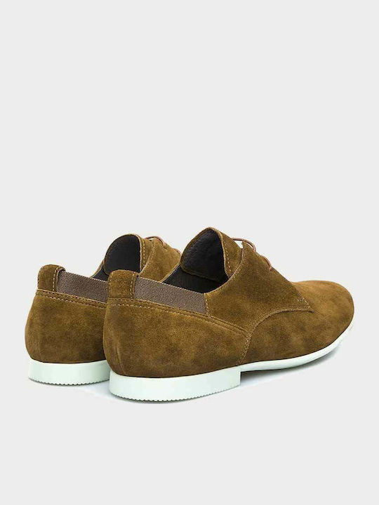 Men's Suede Casual Shoes Brown