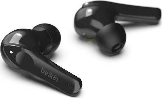 Belkin Soundform Move In-ear Bluetooth Handsfree Earphones with Sweat Resistance and Charging Case Black