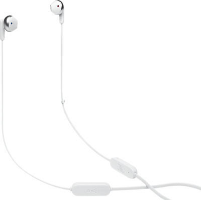 JBL Tune 215BT Earbud Bluetooth Handsfree Earphones White