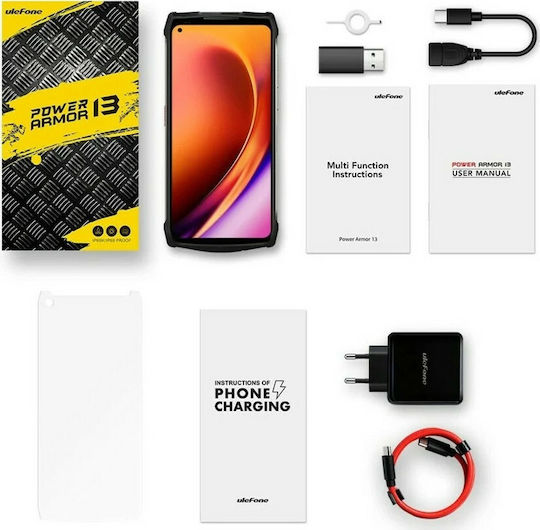 Ulefone Power Armor 13 Dual SIM (8/256GB) Smartphone Rezistent Negru
