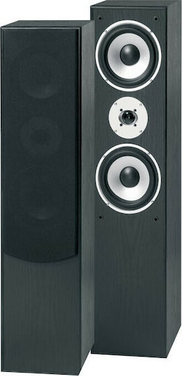 Fenton SHFT60B Ζεύγος Ηχείων Hi-Fi Δαπέδου 180W 3 Δρόμων Π25xΒ20xΥ86εκ. Μαύρο