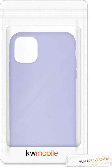KWmobile Soft Flexible Back Cover Silicone Purple (iPhone 11)