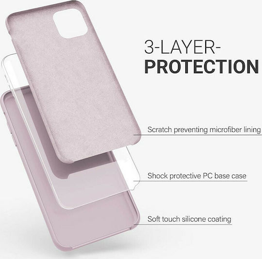 KWmobile Flexible Back Cover Σιλικόνης Ροζ (iPhone 11)