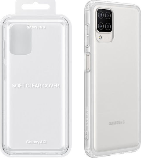 Samsung Back Cover Silicone 1.4mm Transparent (Galaxy A12)