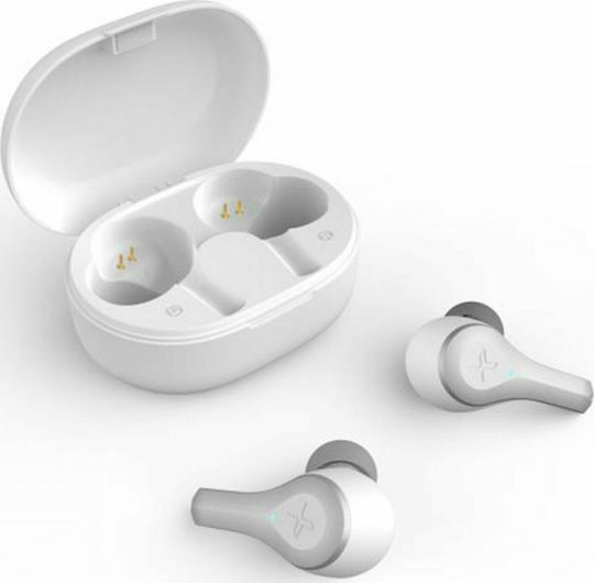 Edifier X5 In-ear Bluetooth Handsfree Căști cu Rezistență la Transpirație și Carcasă de Încărcare Alb