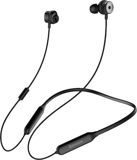 Baseus SIMU S15 In-Ear Bluetooth-Freisprecheinrichtung Kopfhörer Schwarz
