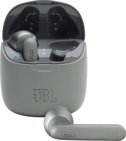 JBL Tune 225TWS Слушалка за ухо Bluetooth хендсфри Слушалки с Кутийка за Зареждане Сив