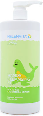 Helenvita Baby Hands Cleansing Gel 1000ml με Αντλία