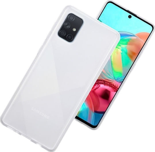 Back Cover Silicon 1mm Transparent (Galaxy A71)