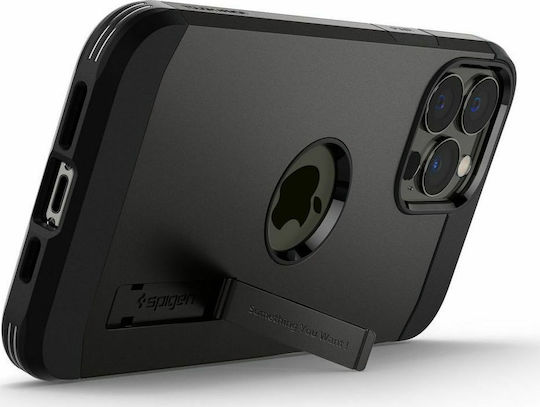 Spigen Tough Armor Plastic / Silicone Back Cover Durable Gunmetal (iPhone 13 Pro Max)