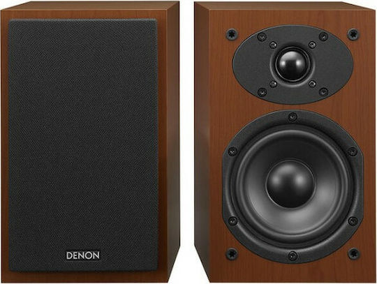 Denon SC-M41 Двойка Пасивни Hi-Fi Тонколони Bookself 60W 2 Пътни П14.5xШ23.4xВ23.8см Кафяви