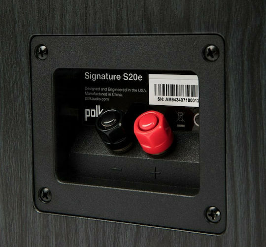 Polk Audio S20 Двойка Hi-Fi Говорители Bookself 125W 2 Брой шофьори Ш21.59xД35.05xВ37.59см. Черен