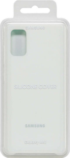 Samsung Back Cover Silicone White (Galaxy A41)