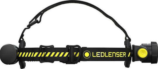 LedLenser Φακός Κεφαλής LED IP67 με Μέγιστη Φωτεινότητα 1000lm H7R Work