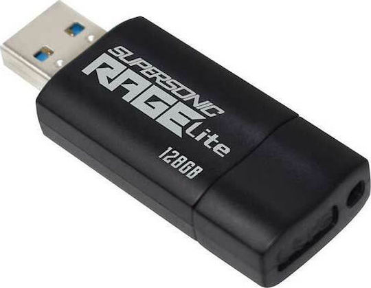 Patriot Rage Lite 128GB USB 3.2 Stick Μαύρο