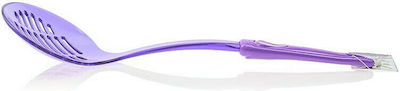 Shallow Plastic Colander Kitchen Spoon Purple