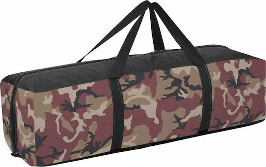 vidaXL Sommer Campingzelt Teepee Braun Für 4 Personen 300x200x250cm