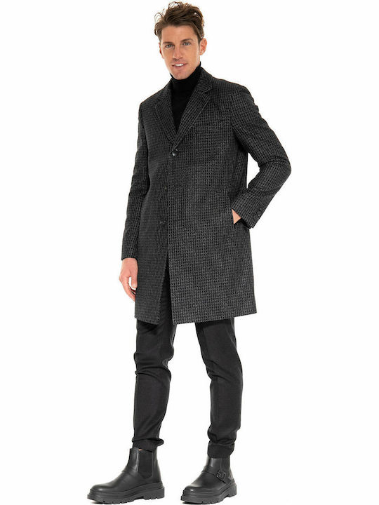 Herren Mantel Gray