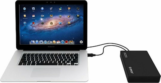 Orico Hard Drive Case 3.5" SATA III with connection USB 3.0 in Schwarz color