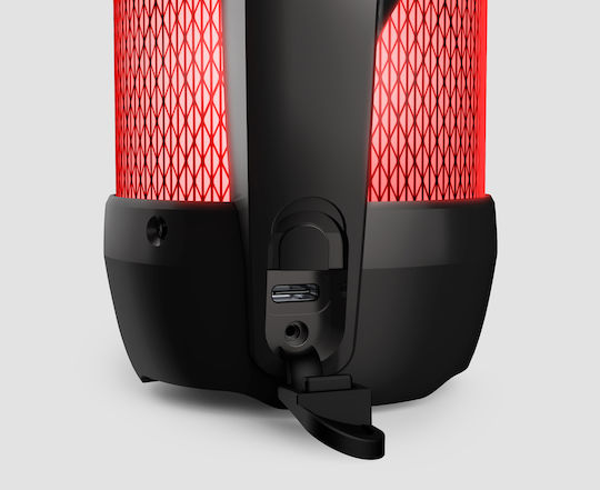 Bigben Interactive PARTYBTIPMINI Bluetooth Speaker 20W with Radio and Battery Life up to 8 hours Black