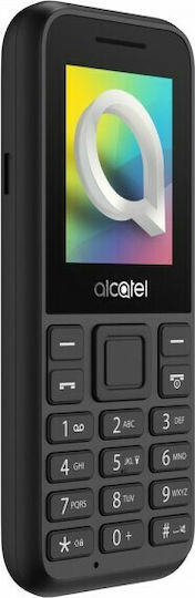 Alcatel 1066 Dual-SIM Handy mit Tasten (Griechisches Menü) Schwarz