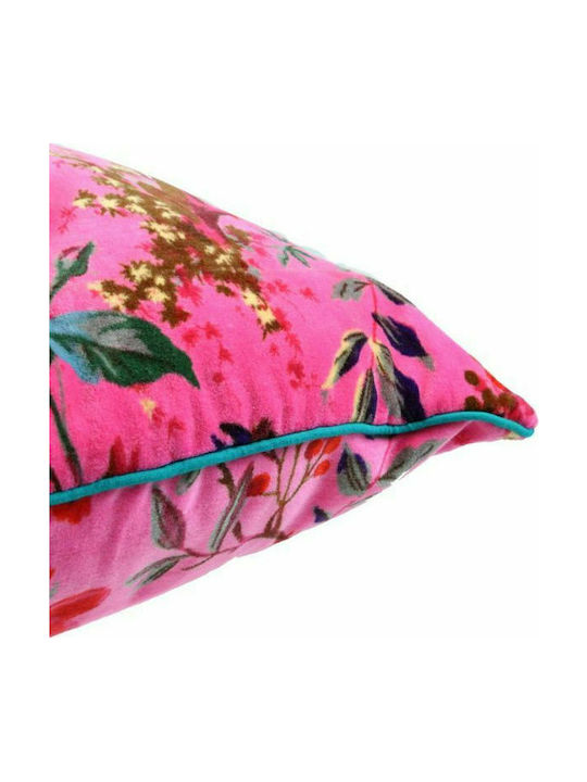 Synchronia Sofa Cushion from Velvet Fuchsia 45x45cm.