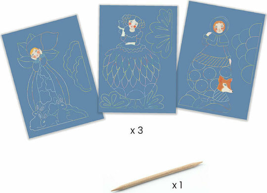 Scratch & Sketch Ανακαλύπτω Ξύνοντας Την Εικόνα Φορέματα