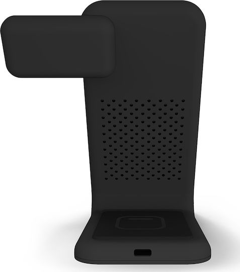 STM Kabelloses Ladegerät (Qi Pad) 15W Schwarzs (ChargeTree Swing)